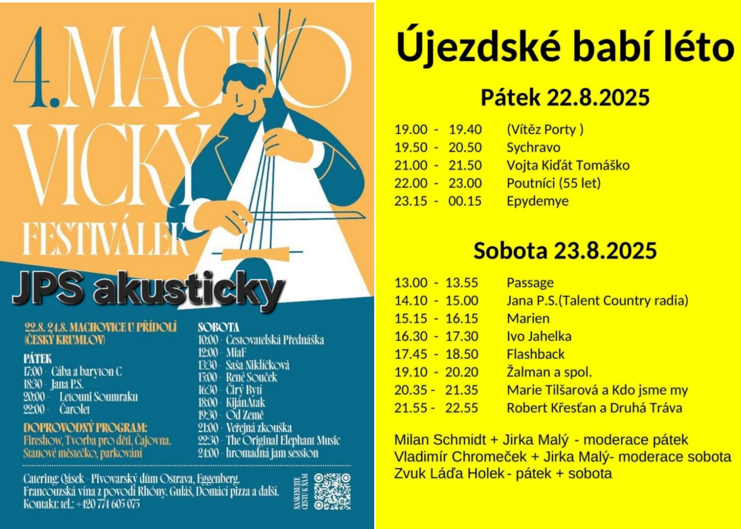 22.-23.8.25 Machovický festiválek & Újezdské babí léto